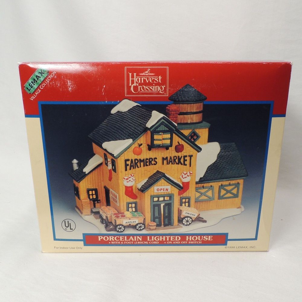 Lemax Christmas Village Harvest Crossing Farmers Market 85277